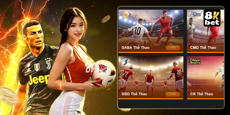 Top game nổi bật tại 8Kbet gọi tên cá cược thể thao